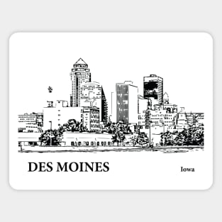 Des Moines Iowa Magnet